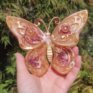 Orgonite Vlinder 'Honey'