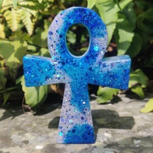 Orgonite Ankh 'Nebula'