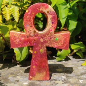 Orgonite Ankh 'Rooted'