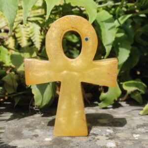 Orgonite Ankh 'Sunshine'
