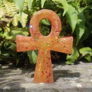 Orgonite Ankh 'Softness'