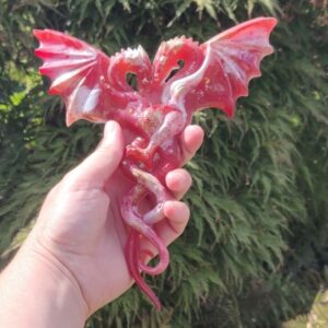 Orgonite Drakenkoppel 'Rooting'