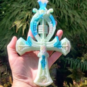 Orgonite Ankh 'Serene Waters'