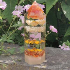 Orgonite Toren 'Sensual Abundance'