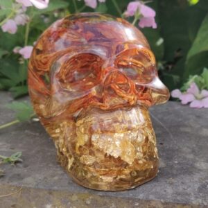 Orgonite Schedel 'Juicy'