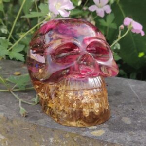 Orgonite Schedel 'Self-Love'