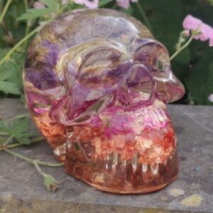 Orgonite Schedel 'Clarity'