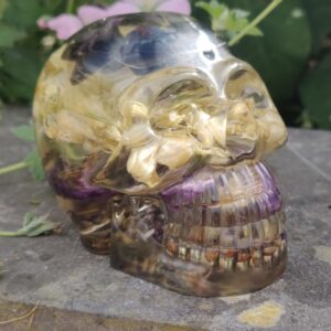 Orgonite Schedel 'Head Space'