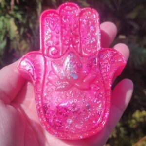 Orgonite Hamsa 'Yasmine'