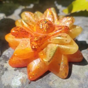 Orgonite Lotus 'Saffron'