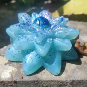Orgonite Lotus 'Sapphire'