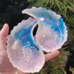 Orgonite Vleugels 'Pearl'
