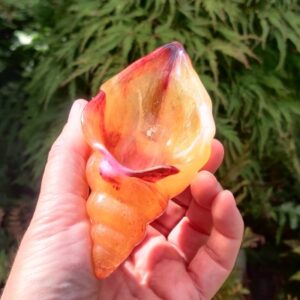 Orgonite Schelp 'Peach'