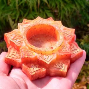 Orgonite Lichtje 'Goudlokje'