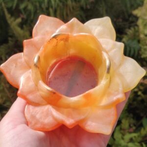 Orgonite Lichtje 'Amber'